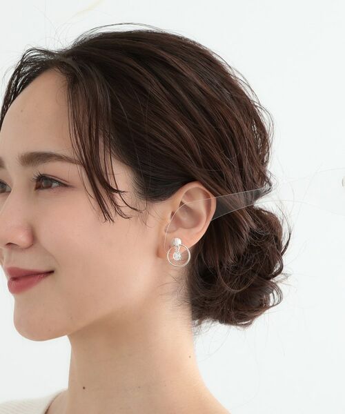 SHOO・LA・RUE / シューラルー ピアス・イヤリング | 【痛くなりにくい】ビジューフープイヤリング | 詳細5