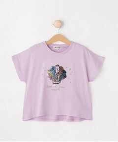 SHOO・LA・RUE / シューラルー Tシャツ | 【100-150cm/ひんやり】スパンコールモチーフTシャツ