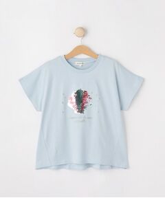 SHOO・LA・RUE / シューラルー Tシャツ | 【100-150cm/ひんやり】スパンコールモチーフTシャツ