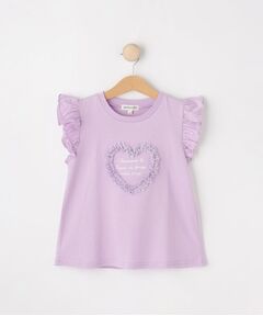 SHOO・LA・RUE / シューラルー Tシャツ | 【100-150cm/ひんやり】花びらモチーフTシャツ