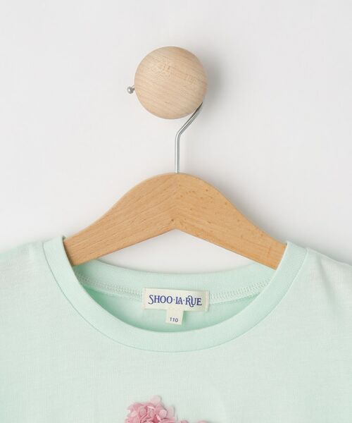SHOO・LA・RUE / シューラルー Tシャツ | 【100-150cm/ひんやり】花びらモチーフTシャツ | 詳細4