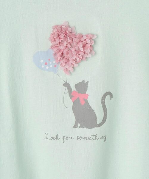 SHOO・LA・RUE / シューラルー Tシャツ | 【100-150cm/ひんやり】花びらモチーフTシャツ | 詳細7