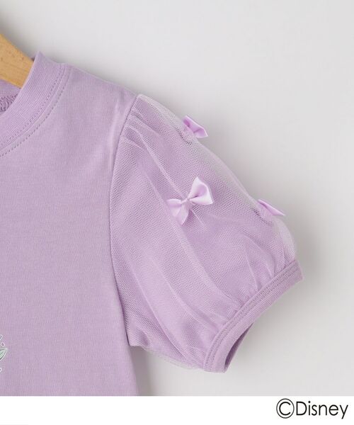 SHOO・LA・RUE / シューラルー Tシャツ | 【DISNEY】プリンセス袖チュールTシャツ | 詳細4