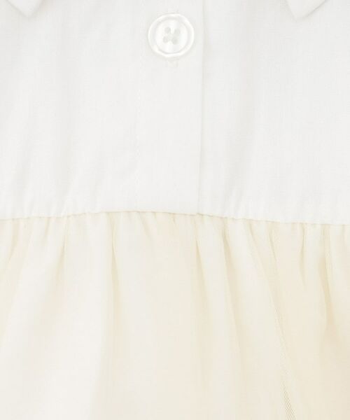 SHOO・LA・RUE / シューラルー ワンピース | 【100-150cm】チュール使いに心躍る セーラーカラーワンピース | 詳細6