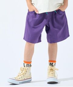 SHOO・LA・RUE / シューラルー ショート・ハーフ・半端丈パンツ | 【100-150cm/ひんやり/水陸両用】配色コード使いハーフパンツ