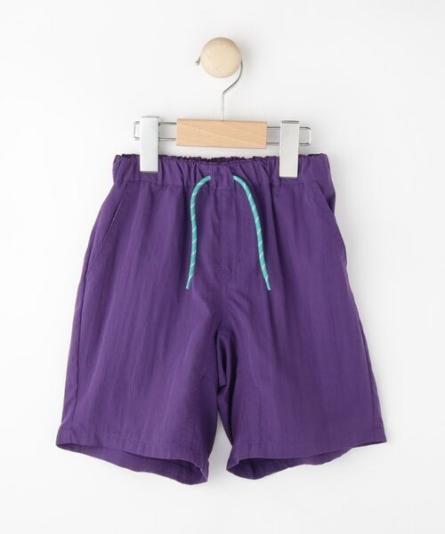 SHOO・LA・RUE / シューラルー ショート・ハーフ・半端丈パンツ | 【100-150cm/ひんやり/水陸両用】配色コード使いハーフパンツ | 詳細1