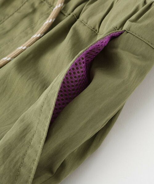 SHOO・LA・RUE / シューラルー ショート・ハーフ・半端丈パンツ | 【100-150cm/ひんやり/水陸両用】配色コード使いハーフパンツ | 詳細12