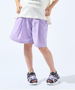 SHOO・LA・RUE / シューラルー ショート・ハーフ・半端丈パンツ | 【100-150cm/ひんやり/水陸両用】ポケットフリルキュロット