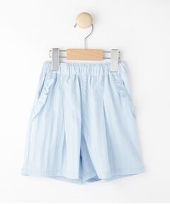 SHOO・LA・RUE / シューラルー ショート・ハーフ・半端丈パンツ | 【100-150cm/ひんやり/水陸両用】ポケットフリルキュロット