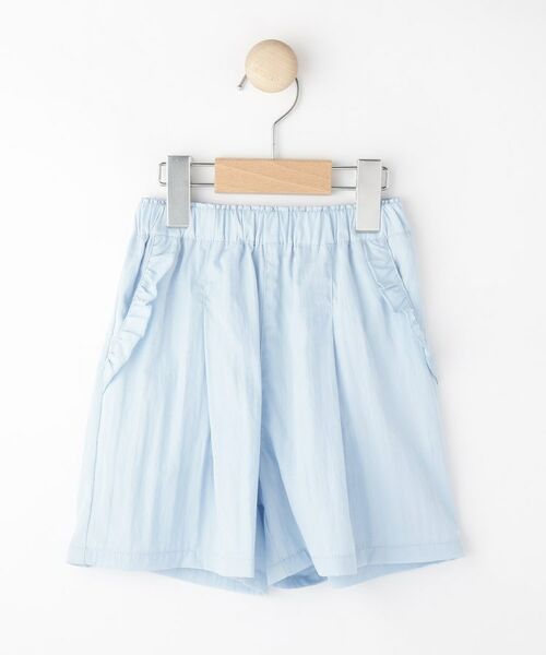 SHOO・LA・RUE / シューラルー ショート・ハーフ・半端丈パンツ | 【100-150cm/ひんやり/水陸両用】ポケットフリルキュロット | 詳細2