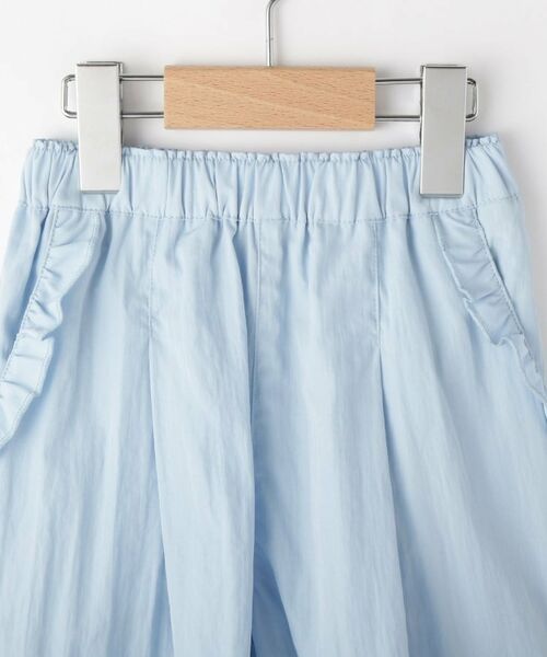 SHOO・LA・RUE / シューラルー ショート・ハーフ・半端丈パンツ | 【100-150cm/ひんやり/水陸両用】ポケットフリルキュロット | 詳細4