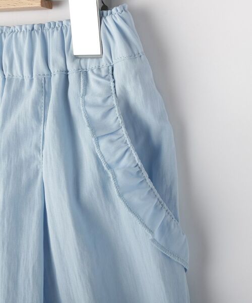 SHOO・LA・RUE / シューラルー ショート・ハーフ・半端丈パンツ | 【100-150cm/ひんやり/水陸両用】ポケットフリルキュロット | 詳細5