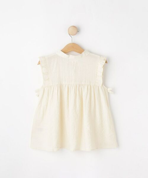 SHOO・LA・RUE / シューラルー シャツ・ブラウス | 【110-150cm】ハートボタンがアクセント ノースリーブブラウス | 詳細3