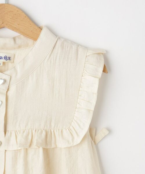 SHOO・LA・RUE / シューラルー シャツ・ブラウス | 【110-150cm】ハートボタンがアクセント ノースリーブブラウス | 詳細5