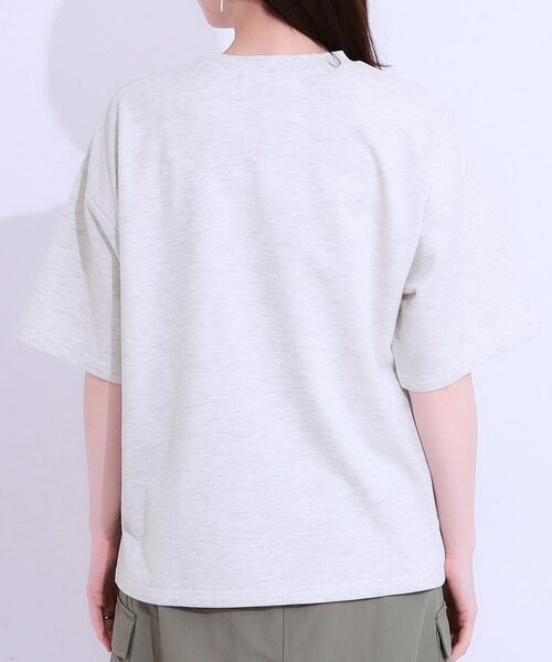 SHOO・LA・RUE / シューラルー カットソー | 【S-LL】ゆるっと大人カジュアルに 柄ロゴアソート ミニ裏毛トップス | 詳細15