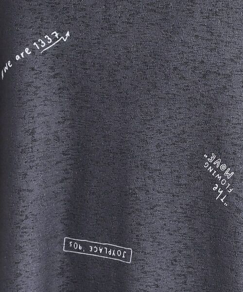 SHOO・LA・RUE / シューラルー Tシャツ | 【洗える/S-LL】ゆるっとこなれ見え 総柄プリント シアーTシャツ | 詳細12