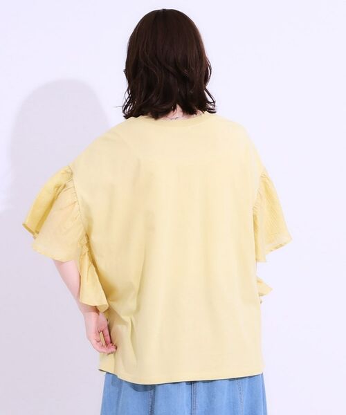 SHOO・LA・RUE / シューラルー カットソー | 【S-LL】リメイク風 ポンチョデザインTシャツ | 詳細10