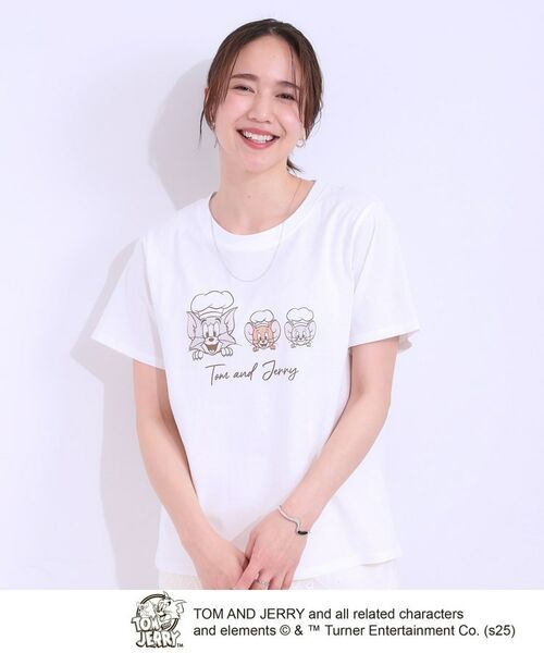 SHOO・LA・RUE / シューラルー Tシャツ | 【TOM and JERRY 別注】ベーシックTシャツ | 詳細1