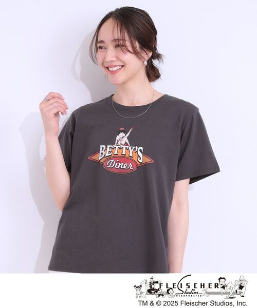SHOO・LA・RUE / シューラルー Tシャツ | 【BETTY BOOP（TM）別注】ベーシックTシャツ | 詳細1