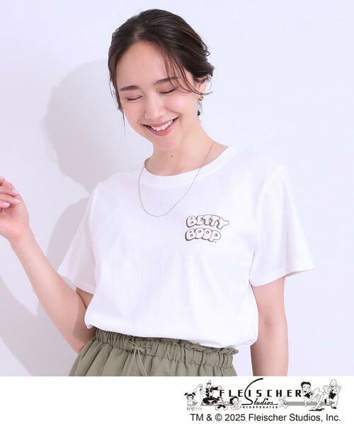 SHOO・LA・RUE / シューラルー Tシャツ | 【BETTY BOOP（TM）別注】ベーシックTシャツ | 詳細13