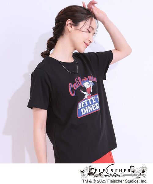 SHOO・LA・RUE / シューラルー Tシャツ | 【BETTY BOOP（TM）別注】ベーシックTシャツ | 詳細6