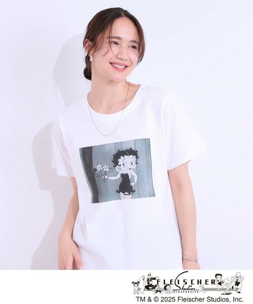SHOO・LA・RUE / シューラルー Tシャツ | 【BETTY BOOP（TM）別注】ベーシックTシャツ | 詳細9