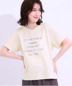 SHOO・LA・RUE / シューラルー Tシャツ | 【S-LL】選べる4柄 デザイン刺繍アソートTシャツ