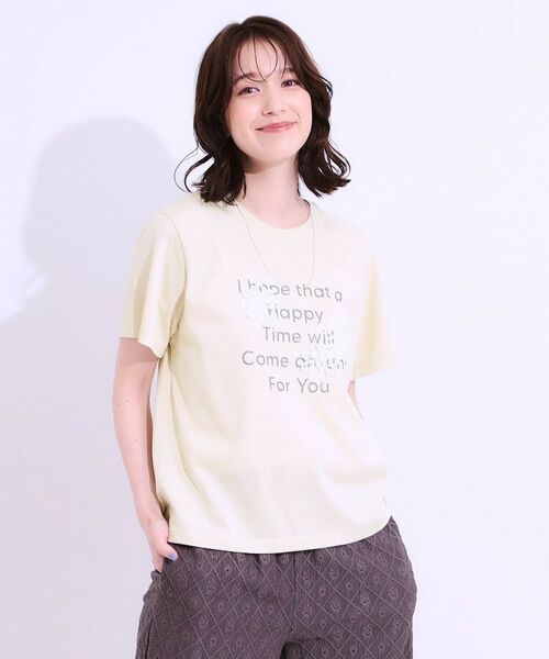 SHOO・LA・RUE / シューラルー Tシャツ | 【S-LL】選べる4柄 デザイン刺繍アソートTシャツ | 詳細13