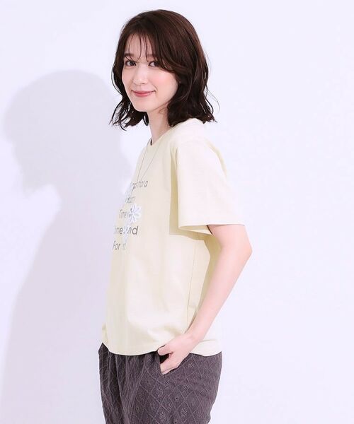 SHOO・LA・RUE / シューラルー Tシャツ | 【S-LL】選べる4柄 デザイン刺繍アソートTシャツ | 詳細14