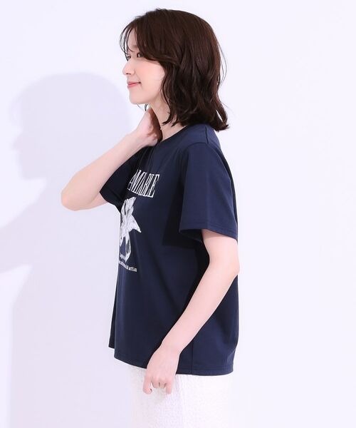 SHOO・LA・RUE / シューラルー Tシャツ | 【S-LL】選べる4柄 デザイン刺繍アソートTシャツ | 詳細22