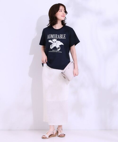 SHOO・LA・RUE / シューラルー Tシャツ | 【S-LL】選べる4柄 デザイン刺繍アソートTシャツ | 詳細23