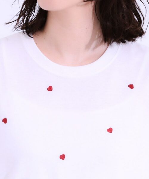 SHOO・LA・RUE / シューラルー Tシャツ | 【S-LL】選べる4柄 デザイン刺繍アソートTシャツ | 詳細28