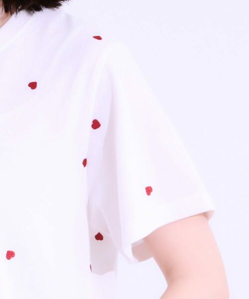 SHOO・LA・RUE / シューラルー Tシャツ | 【S-LL】選べる4柄 デザイン刺繍アソートTシャツ | 詳細29