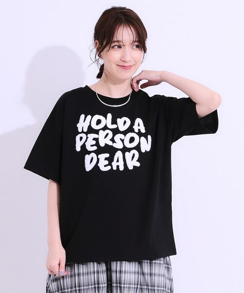 SHOO・LA・RUE / シューラルー Tシャツ | 【洗える/S-LL】サガラ刺繍アソートTシャツ | 詳細13