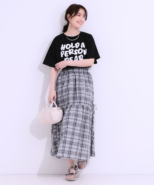 SHOO・LA・RUE / シューラルー Tシャツ | 【洗える/S-LL】サガラ刺繍アソートTシャツ | 詳細15