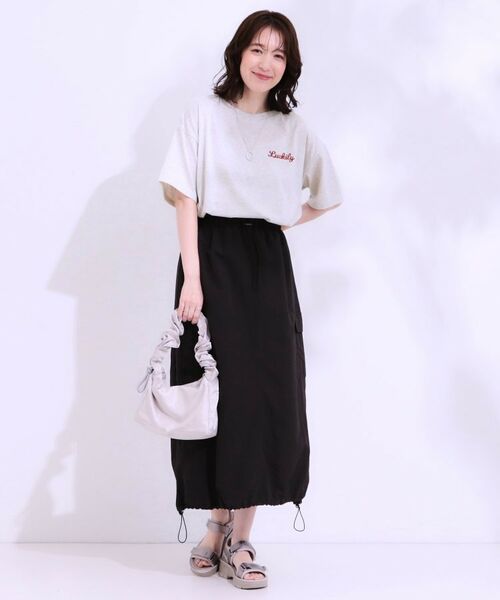 SHOO・LA・RUE / シューラルー Tシャツ | 【洗える/S-LL】サガラ刺繍アソートTシャツ | 詳細3