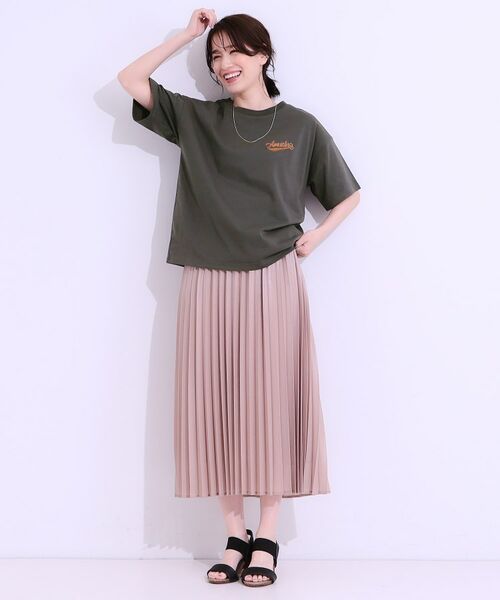 SHOO・LA・RUE / シューラルー Tシャツ | 【洗える/S-LL】サガラ刺繍アソートTシャツ | 詳細7