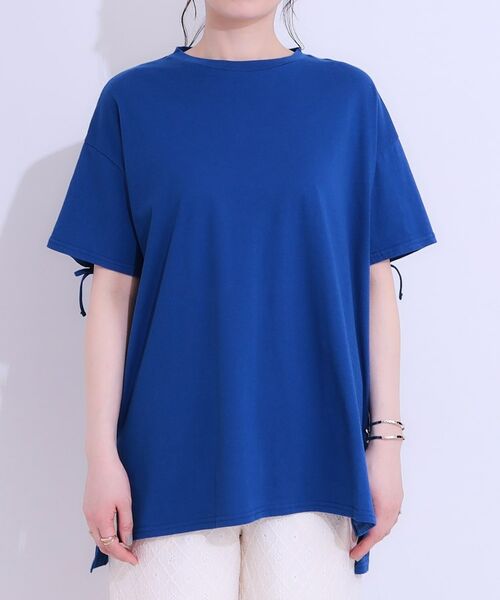 SHOO・LA・RUE / シューラルー チュニック | ヒップが隠せる バックシャーリング チュニックTシャツ | 詳細13