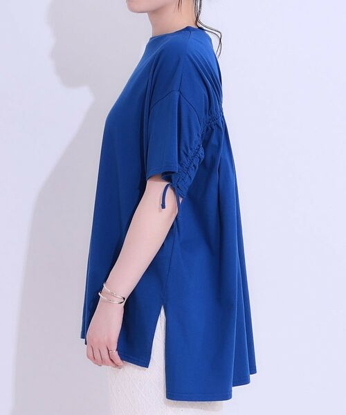 SHOO・LA・RUE / シューラルー チュニック | ヒップが隠せる バックシャーリング チュニックTシャツ | 詳細14