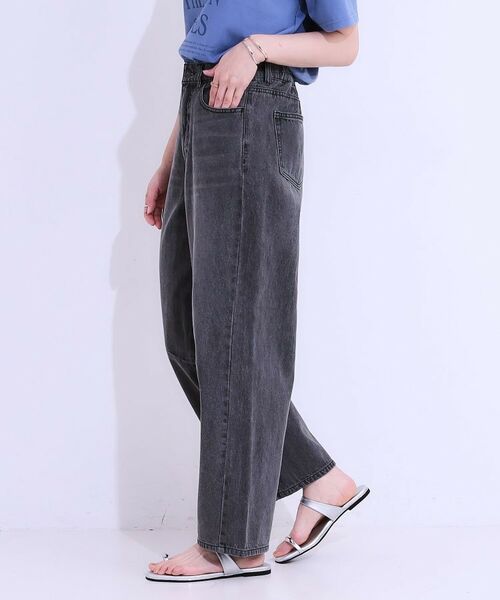 SHOO・LA・RUE / シューラルー デニムパンツ | 【S-LL】大人のこなれ見えスタイルに カーブデニムパンツ | 詳細1