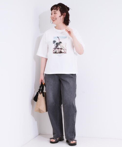 SHOO・LA・RUE / シューラルー デニムパンツ | 【S-LL】大人のこなれ見えスタイルに カーブデニムパンツ | 詳細17