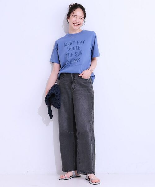 SHOO・LA・RUE / シューラルー デニムパンツ | 【S-LL】大人のこなれ見えスタイルに カーブデニムパンツ | 詳細3