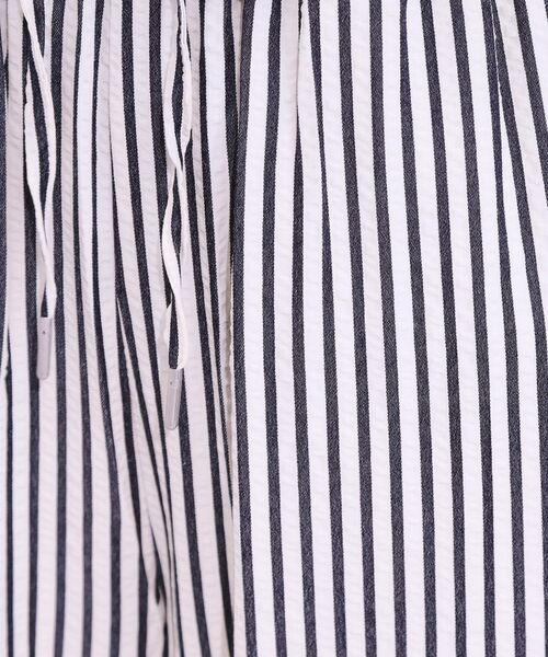 SHOO・LA・RUE / シューラルー パンツ | 【セットアップ可能/ひんやり/吸水速乾】サッカーストライプイージーパンツ | 詳細12