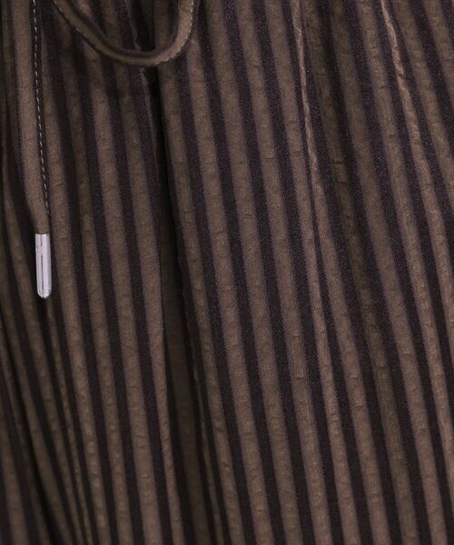 SHOO・LA・RUE / シューラルー パンツ | 【セットアップ可能/ひんやり/吸水速乾】サッカーストライプイージーパンツ | 詳細8