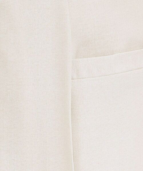 SHOO・LA・RUE / シューラルー ショート・ハーフ・半端丈パンツ | 【S-LL】大人のための 麻調タックハーフパンツ | 詳細8