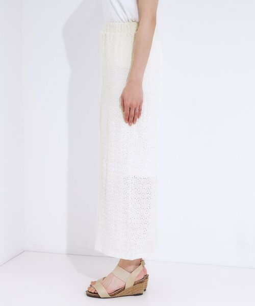 SHOO・LA・RUE / シューラルー ロング・マキシ丈スカート | 【S-LL】レースナロースカート | 詳細10