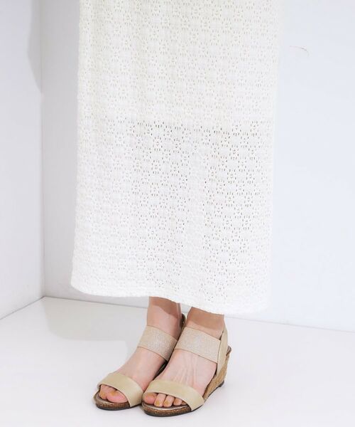 SHOO・LA・RUE / シューラルー ロング・マキシ丈スカート | 【S-LL】レースナロースカート | 詳細14