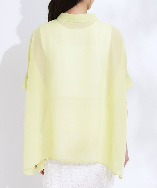 SHOO・LA・RUE / シューラルー シャツ・ブラウス | 大人のシアー感 ゆるさらポンチョシャツ | 詳細27