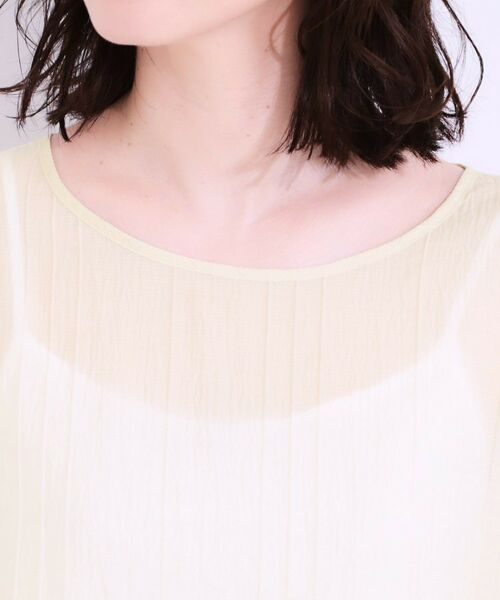 SHOO・LA・RUE / シューラルー シャツ・ブラウス | 【S-LL】ふわっと揺れる ペプラムデザインブラウス | 詳細16