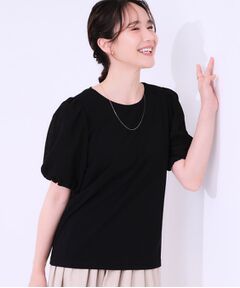 SHOO・LA・RUE / シューラルー カットソー | 【S-LL/ひんやり/UV】お袖シアー バルーントップス